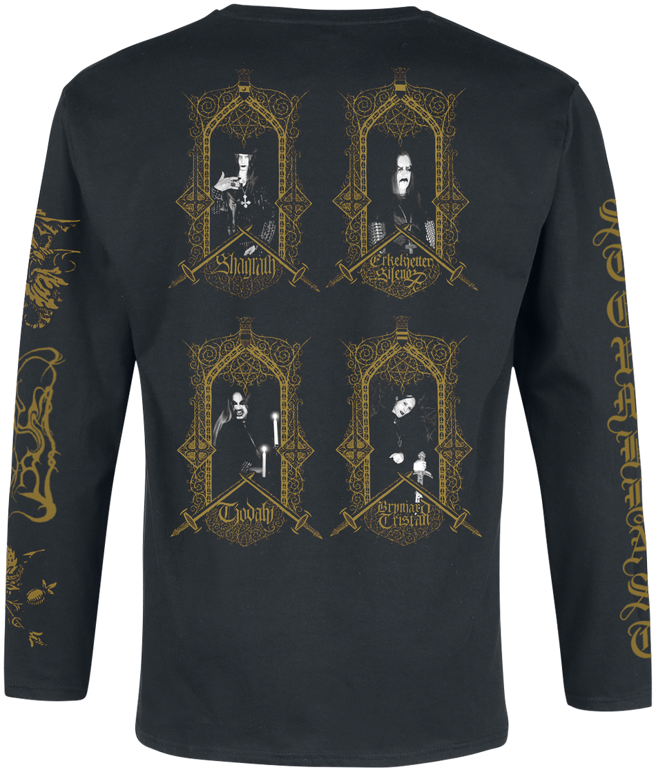 T-shirt manches longues  de Dimmu Borgir - Stormblast - S à XXL - pour Homme - noir - Dimmu Borgir - View 2