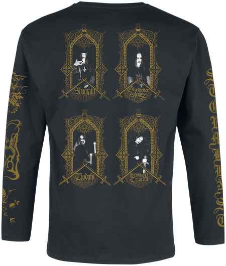 T-shirt manches longues  de Dimmu Borgir - Stormblast - S à M - pour Homme - noir - Dimmu Borgir - View 2