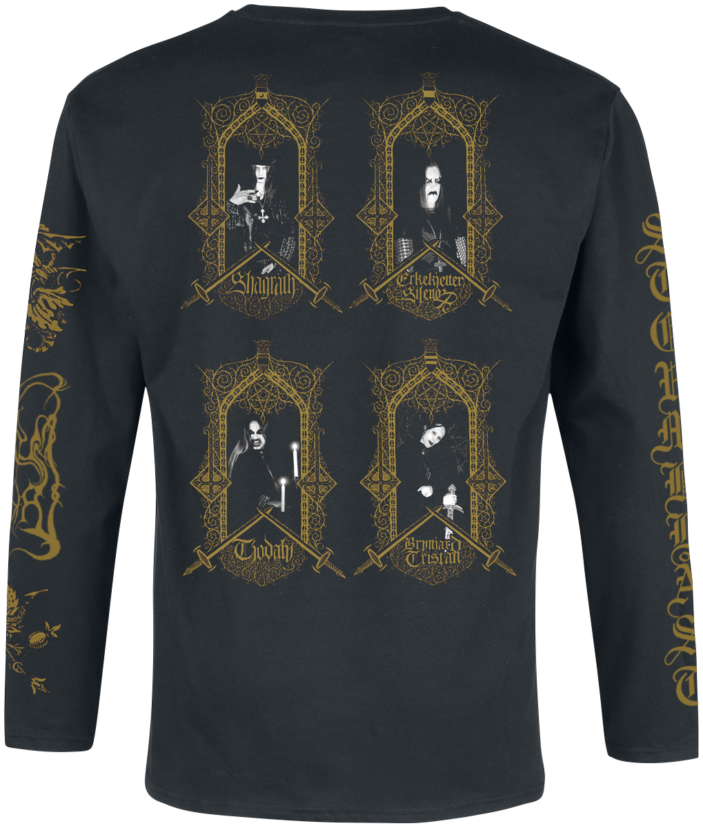 T-shirt manches longues  de Dimmu Borgir - Stormblast - S à XXL - pour Homme - noir - Dimmu Borgir - View 2