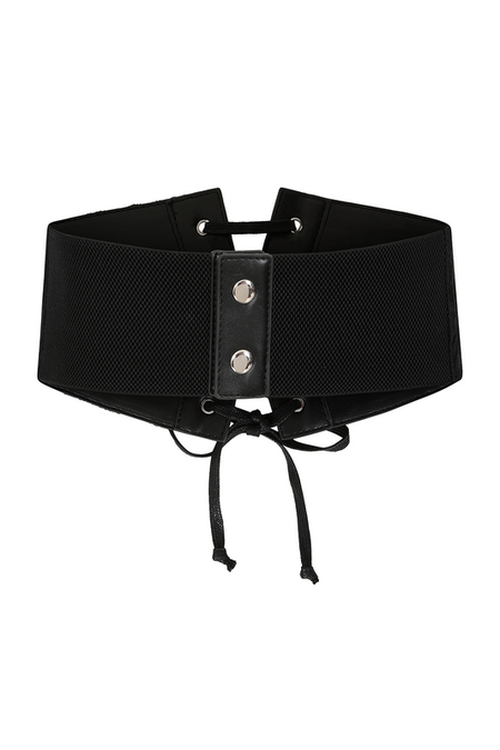 Ceinture Gothic de Banned Alternative - Hallow Keepers Lace Belt - pour Femme - noir - Banned Alternative - View 2