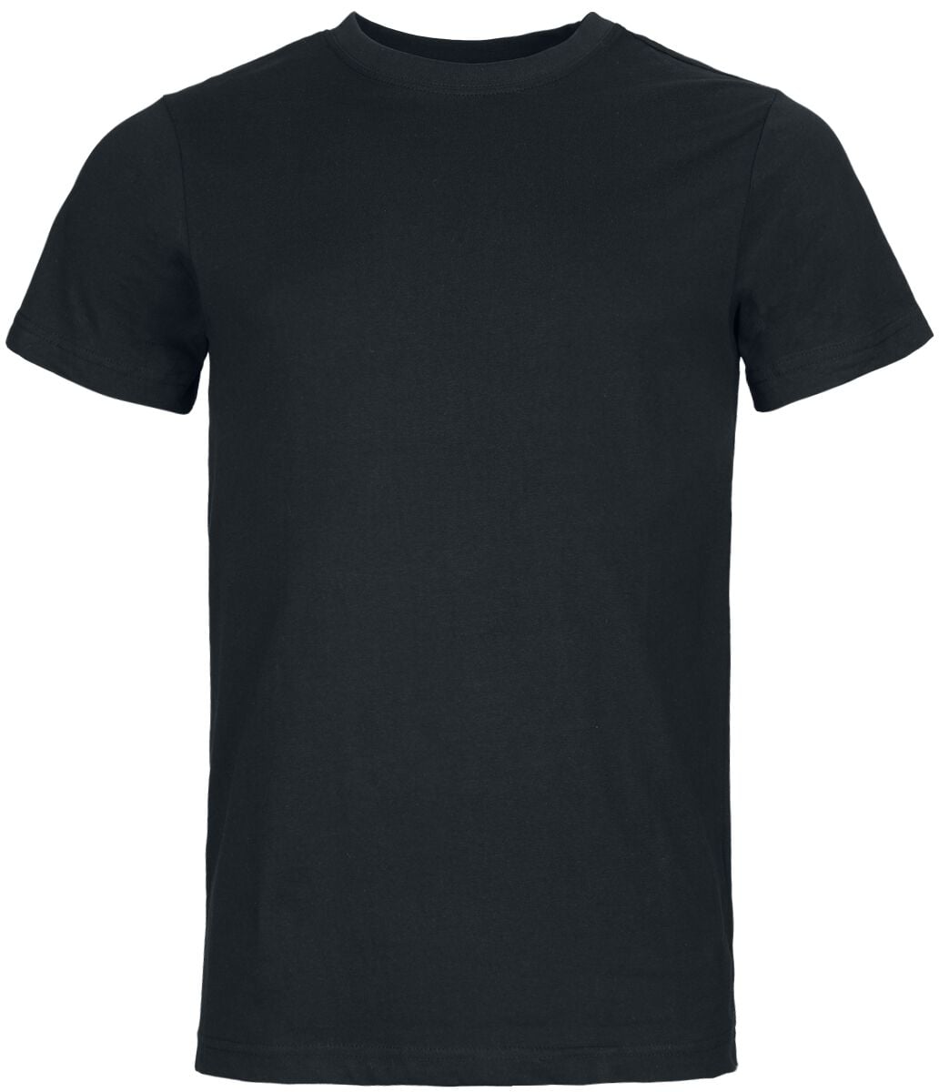 T-Shirt Manches courtes  de Build Your Brand - T-Shirt Col Rond - S à XXL - pour Homme - noir - Build Your Brand
