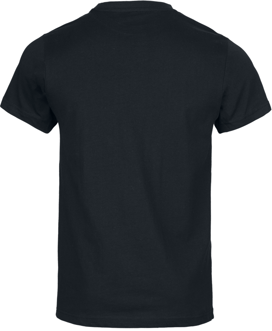 T-Shirt Manches courtes  de Build Your Brand - T-Shirt Col Rond - S à XXL - pour Homme - noir - Build Your Brand - View 2