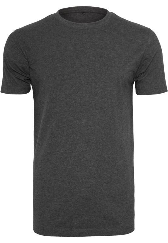 T-Shirt Manches courtes  de Build Your Brand - T-Shirt Col Rond - S à XXL - pour Homme - anthracite - Build Your Brand
