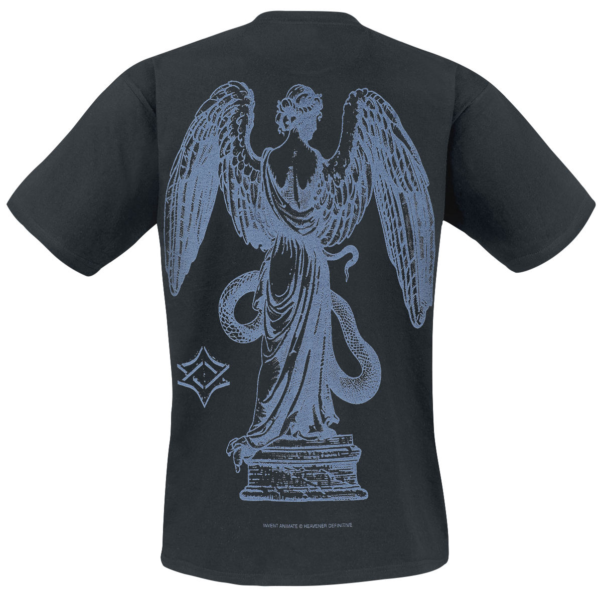 T-Shirt Manches courtes  de Invent Animate - Statue - S à XXL - pour Homme - noir - Invent Animate - View 2