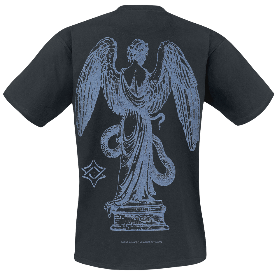 T-Shirt Manches courtes  de Invent Animate - Statue - S à XXL - pour Homme - noir - Invent Animate - View 2