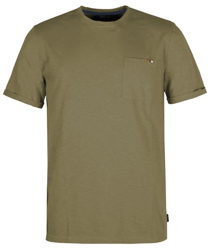 T-Shirt Manches courtes  de Indicode - INAndorra - M à XXL - pour Homme - vert - Indicode
