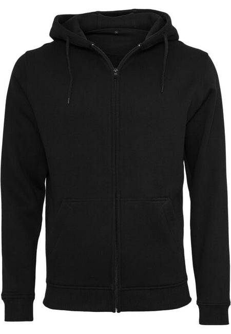 Sweat-shirt zippé à capuche  de Build Your Brand - Sweat à Capuche Zippé - S à XXL - pour Homme - noir - Build Your Brand