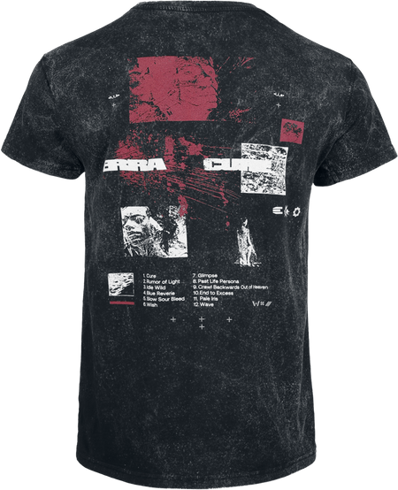 T-Shirt Manches courtes  de Erra - Tracklist - S à 4XL - pour Homme - anthracite - Erra - View 2