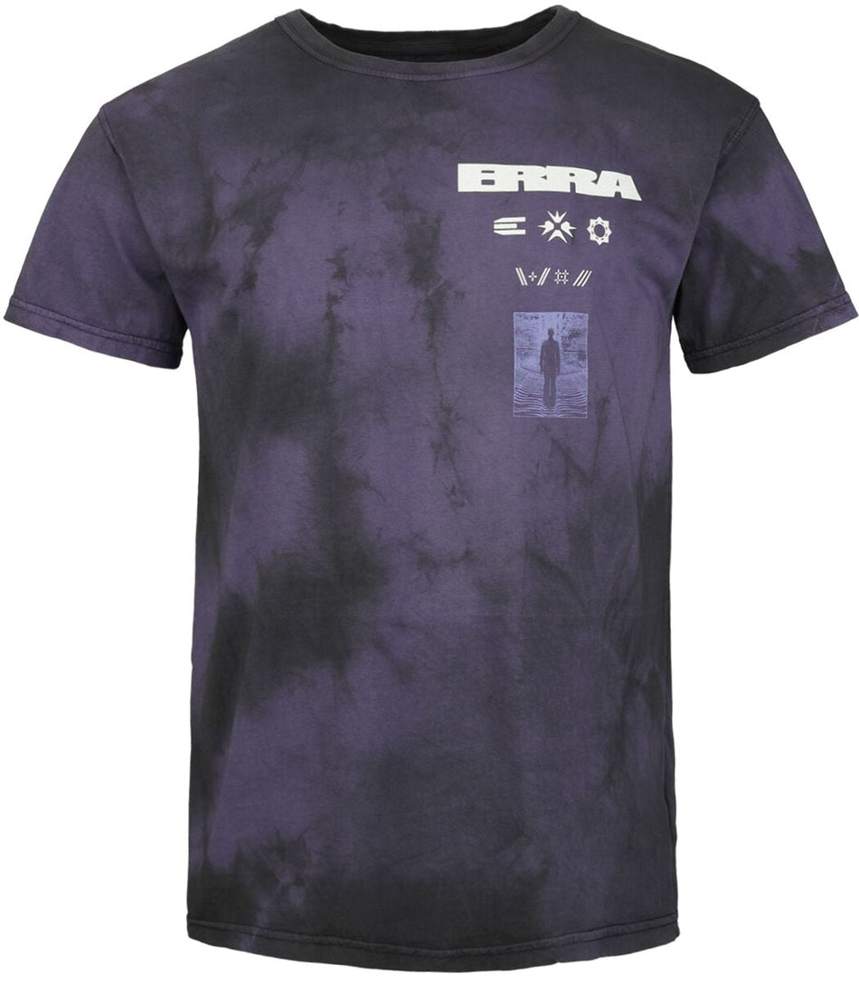 T-Shirt Manches courtes  de Erra - Crawl Backwards - S à 3XL - pour Homme - lilas/noir - Erra