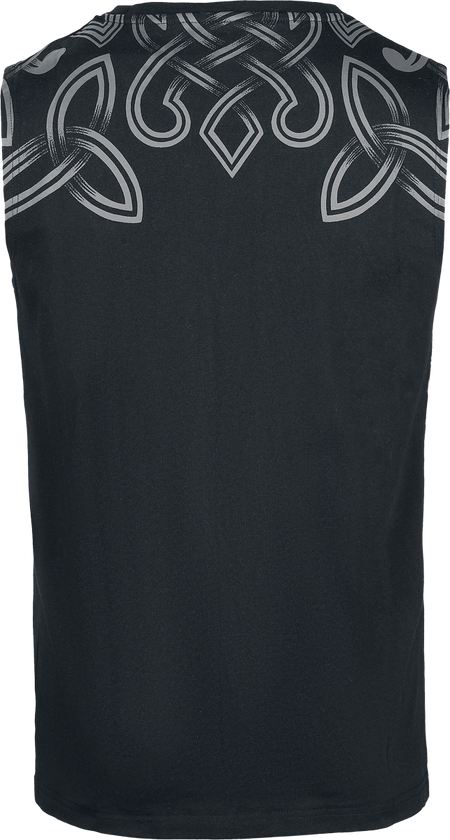 Débardeur  de Black Premium by EMP - Haut Motifs Nordiques - S à L - pour Homme - noir - Black Premium by EMP - View 2