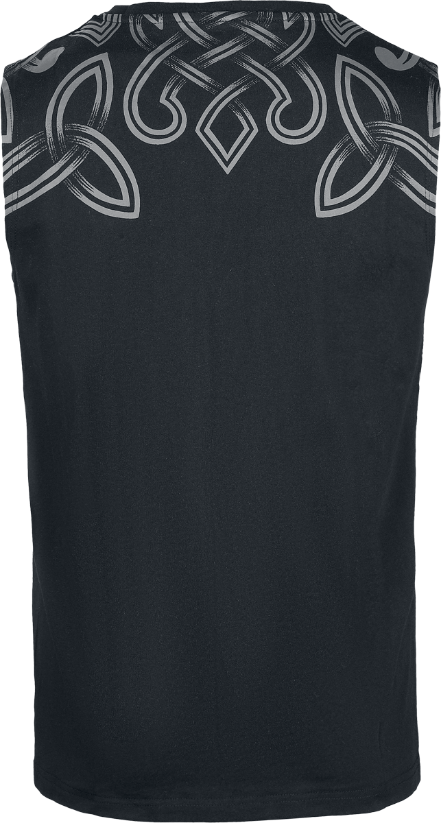Débardeur  de Black Premium by EMP - Haut Motifs Nordiques - S à XXL - pour Homme - noir - Black Premium by EMP - View 2