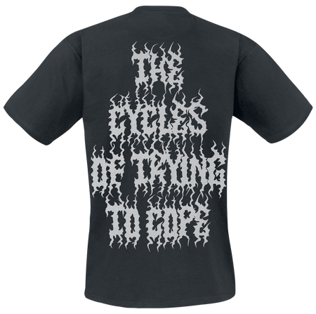 T-Shirt Manches courtes  de Like Moths To Flames - Cycles - S à 4XL - pour Homme - noir - Like Moths To Flames - View 2