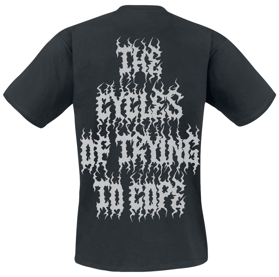 T-Shirt Manches courtes  de Like Moths To Flames - Cycles - S à 4XL - pour Homme - noir - Like Moths To Flames - View 2