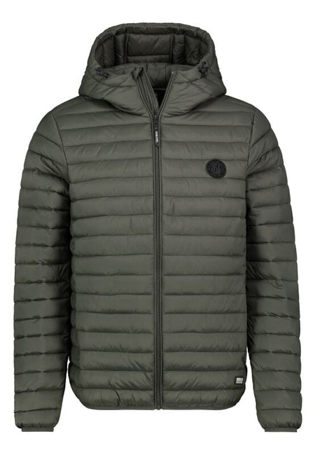Veste d'hiver  de Sublevel - Mens Quilted Jacket - S à L - pour Homme - vert - Sublevel