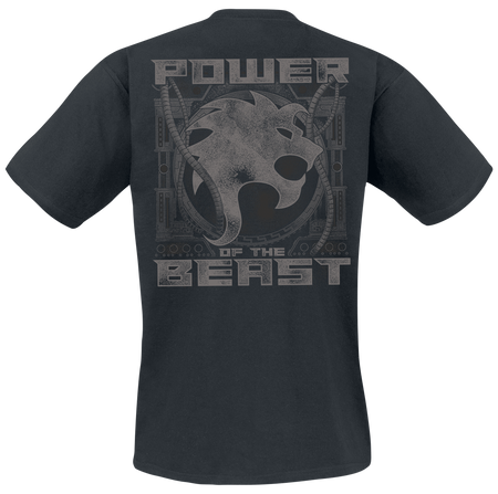 T-Shirt Manches courtes  de Beast In Black - Power Of The Beast - S à 3XL - pour Homme - noir - Beast In Black - View 2