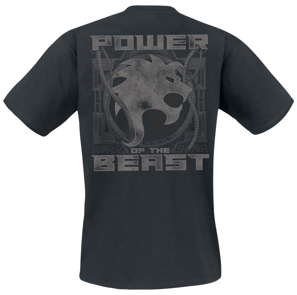 T-Shirt Manches courtes  de Beast In Black - Power Of The Beast - S à 3XL - pour Homme - noir - Beast In Black - View 2