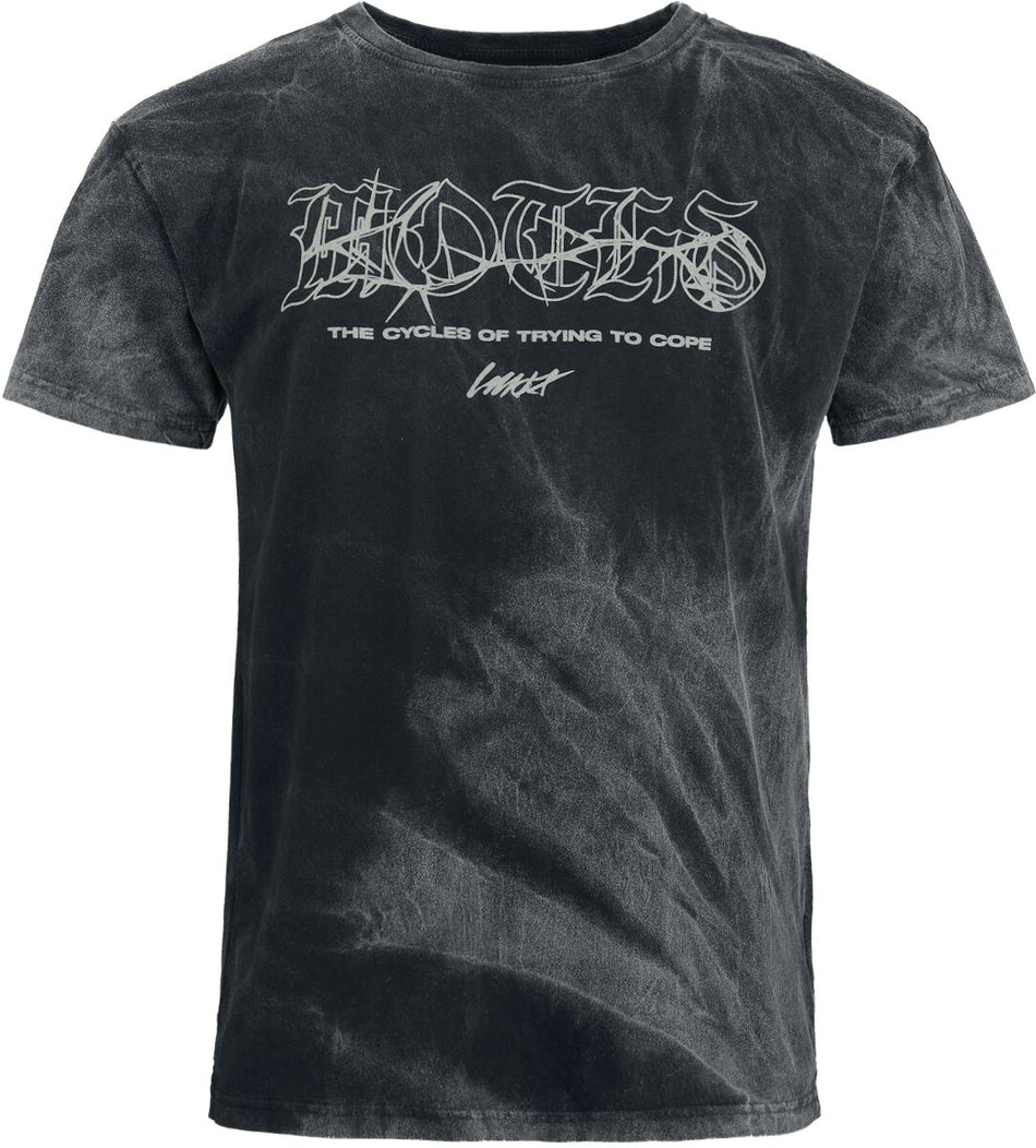 T-Shirt Manches courtes  de Like Moths To Flames - Overgrown Man - S à 4XL - pour Homme - anthracite - Like Moths To Flames
