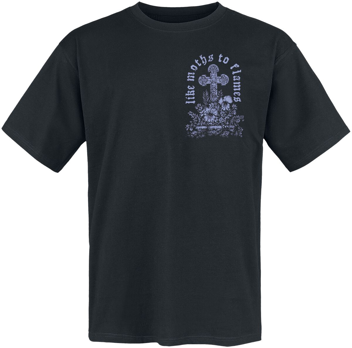 T-Shirt Manches courtes  de Like Moths To Flames - Angel Weep - S à XXL - pour Homme - noir - Like Moths To Flames