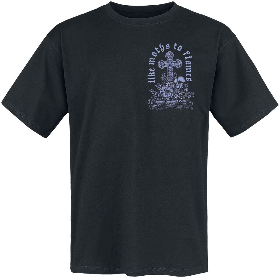 T-Shirt Manches courtes  de Like Moths To Flames - Angel Weep - S à XXL - pour Homme - noir - Like Moths To Flames