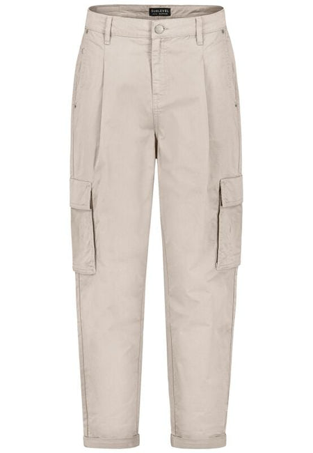 Pantalon Cargo  de Sublevel - Ladies Cargo BALLOON-FIT - XS à L - pour Femme - beige - Sublevel