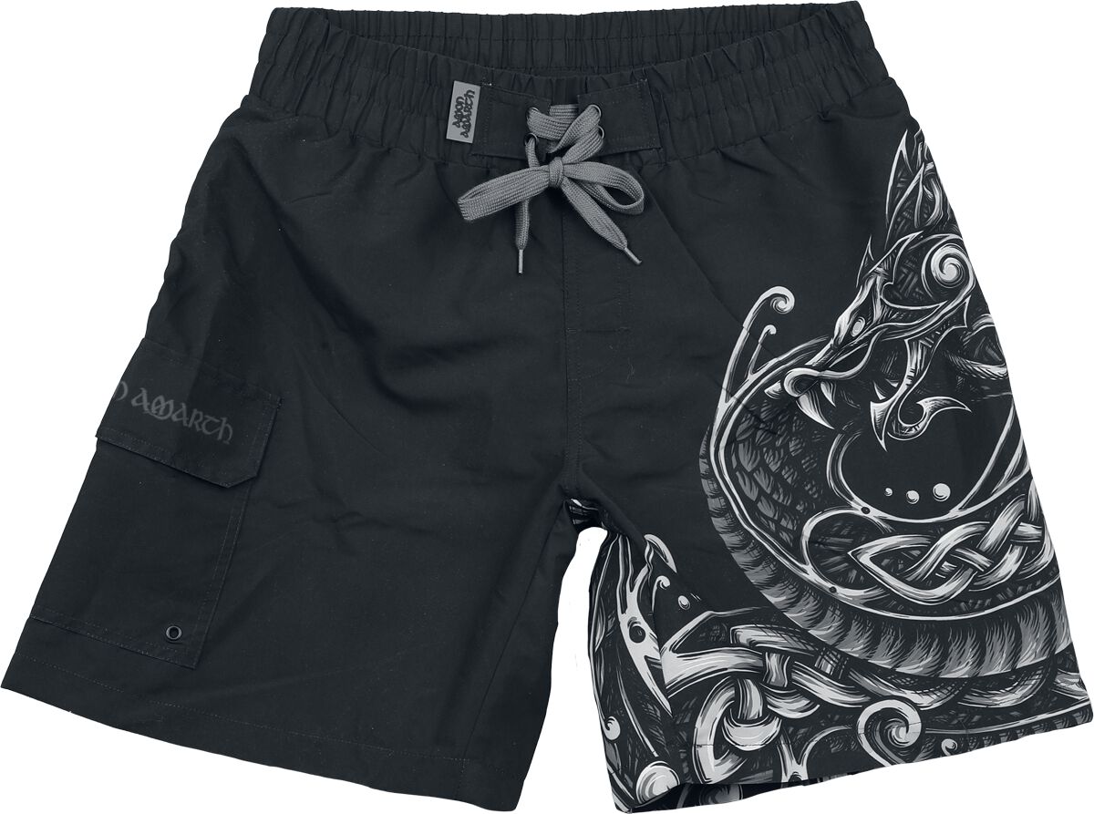 Short de bain  de Amon Amarth - EMP Signature Collection - M à 3XL - pour Homme - noir - Amon Amarth