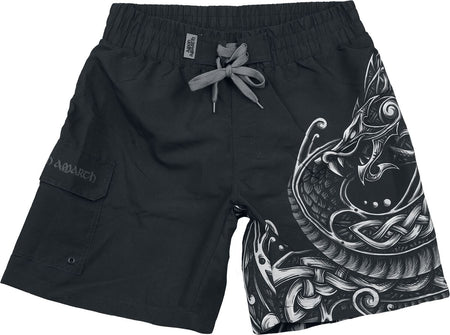 Short de bain  de Amon Amarth - EMP Signature Collection - M à 3XL - pour Homme - noir - Amon Amarth