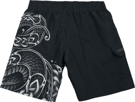 Short de bain  de Amon Amarth - EMP Signature Collection - M à 3XL - pour Homme - noir - Amon Amarth - View 2