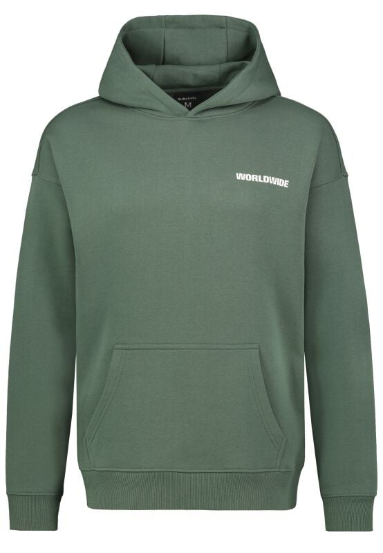 Sweat-shirt à capuche  de Sublevel - Veste en Sweat Homme - S à L - pour Homme - vert - Sublevel