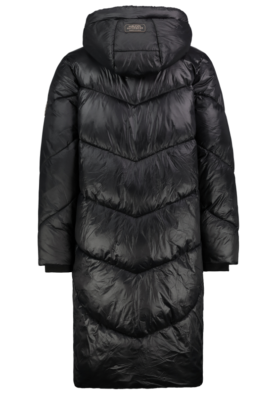 Veste d'hiver  de Sublevel - Ladies Quilted Coat - S à L - pour Femme - noir - Sublevel - View 2