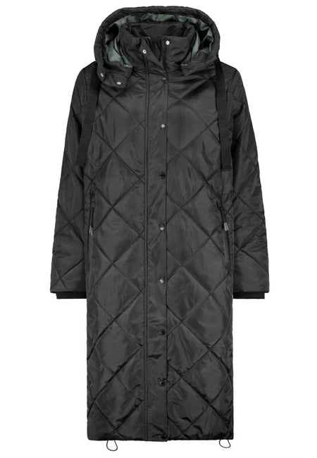 Veste d'hiver  de Sublevel - Ladies Quilted Coat - M à XL - pour Femme - noir - Sublevel