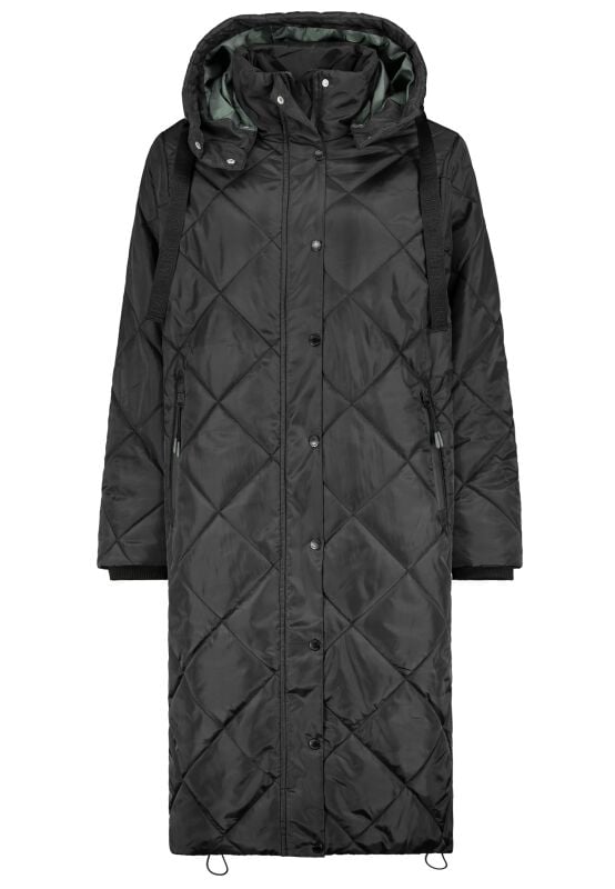 Manteau d'hiver  de Sublevel - Ladies Quilted Coat - S à XL - pour Femme - noir - Sublevel