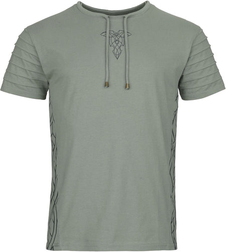 T-Shirt Manches courtes  de Le Seigneur Des Anneaux - Mirkwood Elven Collection - S à XXL - pour Homme - vert clair - Le Seigneur Des Anneaux