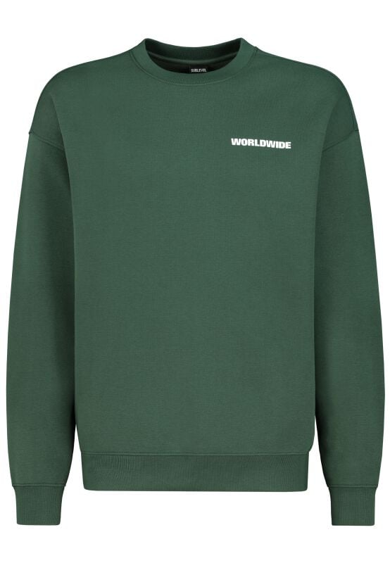 Sweat-shirt  de Sublevel - Sweat Homme - S à L - pour Homme - vert - Sublevel