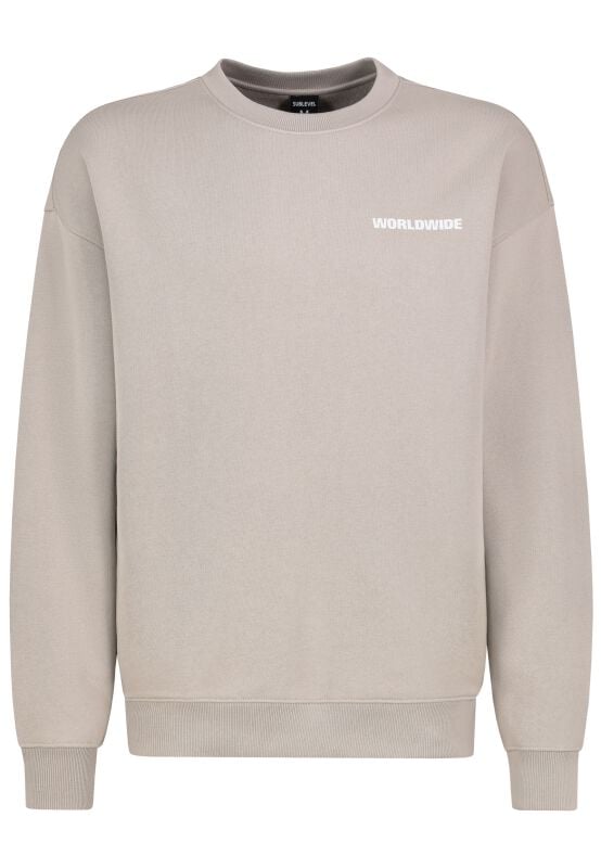 Sweat-shirt  de Sublevel - Sweat Homme - S à XXL - pour Homme - beige - Sublevel