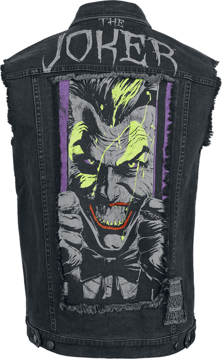 Veste  de Batman - The Joker The Clown Prince of Crime - S à XL - pour Homme - jean noir - Batman - View 2