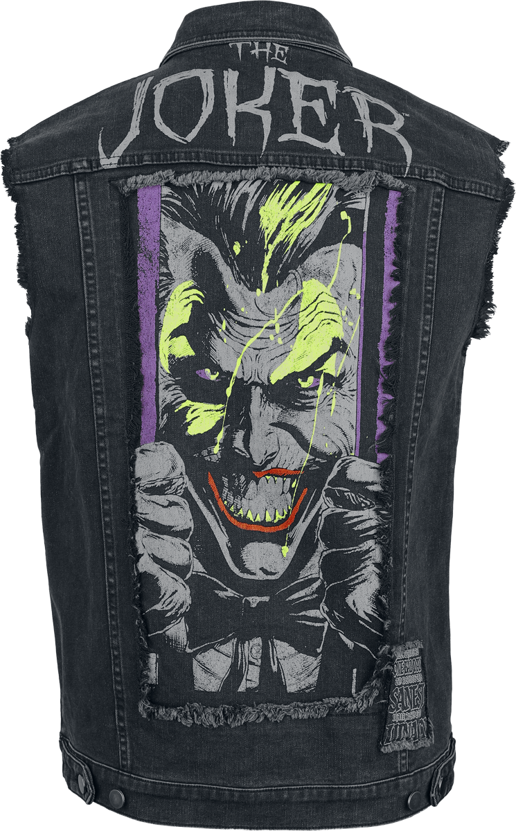 Veste  de Batman - The Joker The Clown Prince of Crime - S à XL - pour Homme - jean noir - Batman - View 2