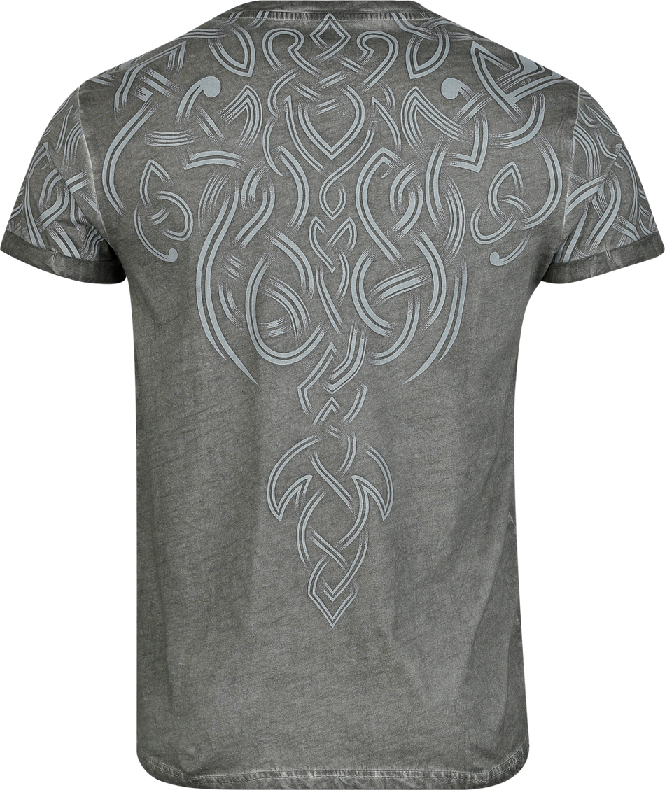 T-Shirt Manches courtes  de Black Premium by EMP - M à L - pour Homme - gris - Black Premium by EMP - View 2