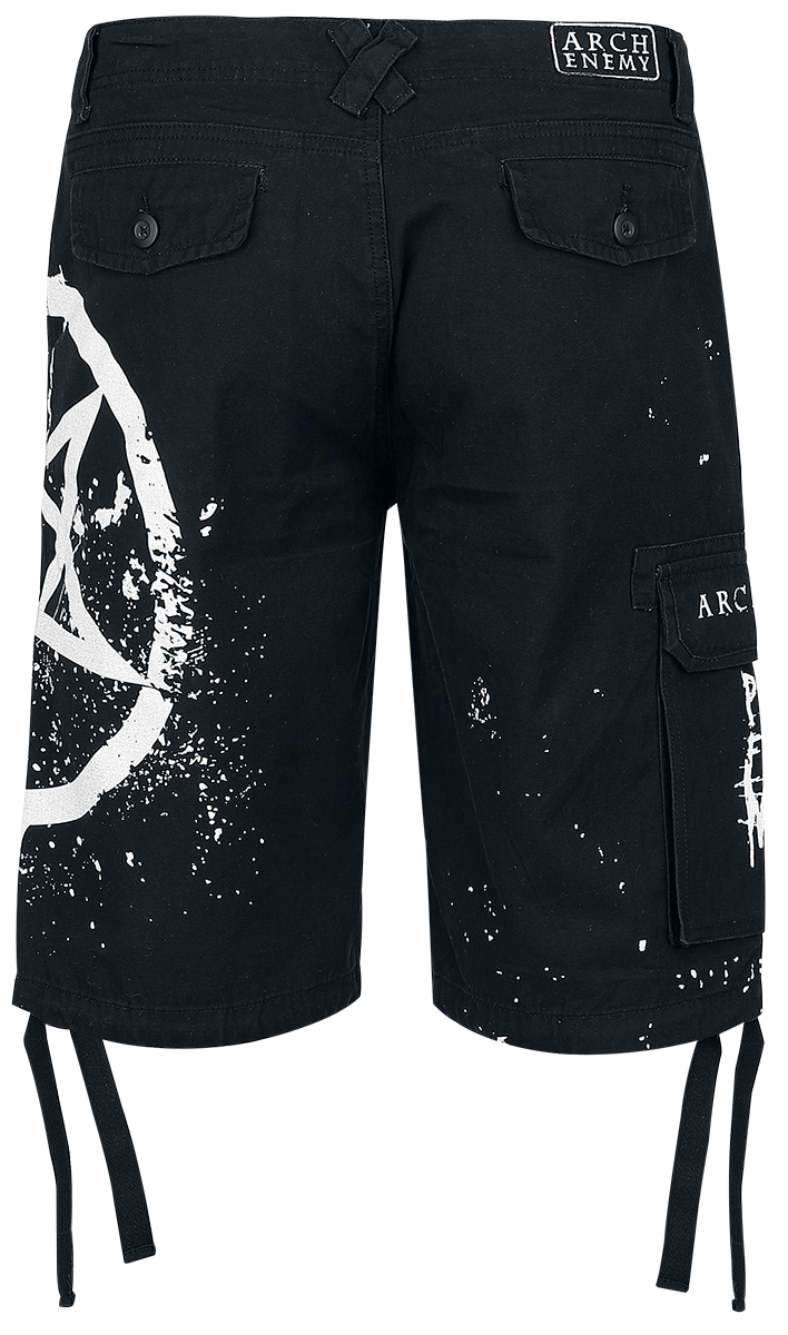 Short  de Arch Enemy - EMP Signature Collection - S à 3XL - pour Homme - noir - Arch Enemy - View 2