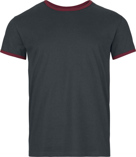T-Shirt Manches courtes  de RED by EMP - T-Shirt Basique - M à XXL - pour Homme - gris - RED by EMP