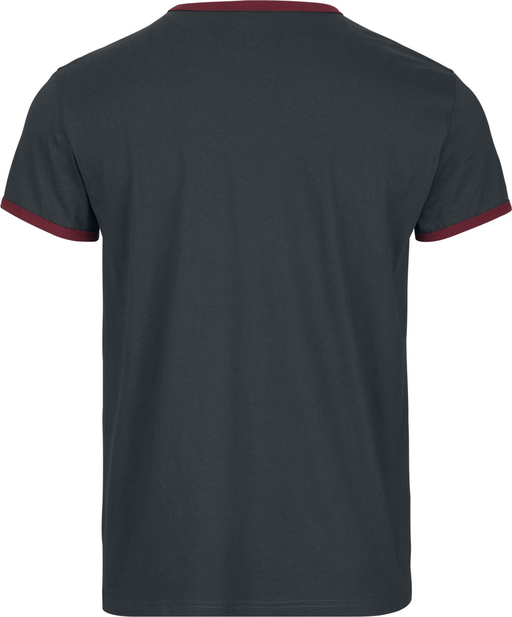T-Shirt Manches courtes  de RED by EMP - T-Shirt Basique - M à XXL - pour Homme - gris - RED by EMP - View 2