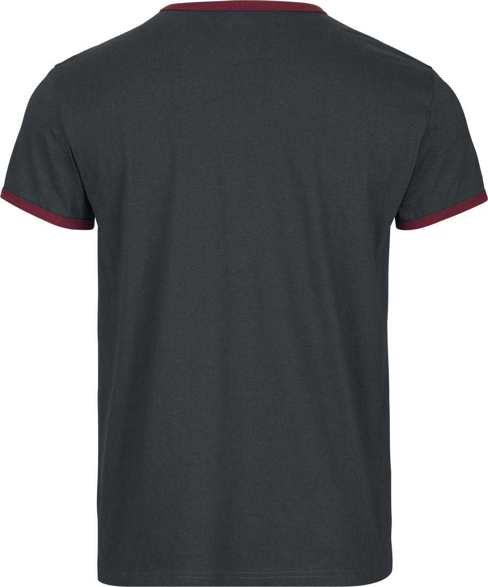 T-Shirt Manches courtes  de RED by EMP - T-Shirt Basique - M à XXL - pour Homme - gris - RED by EMP - View 2