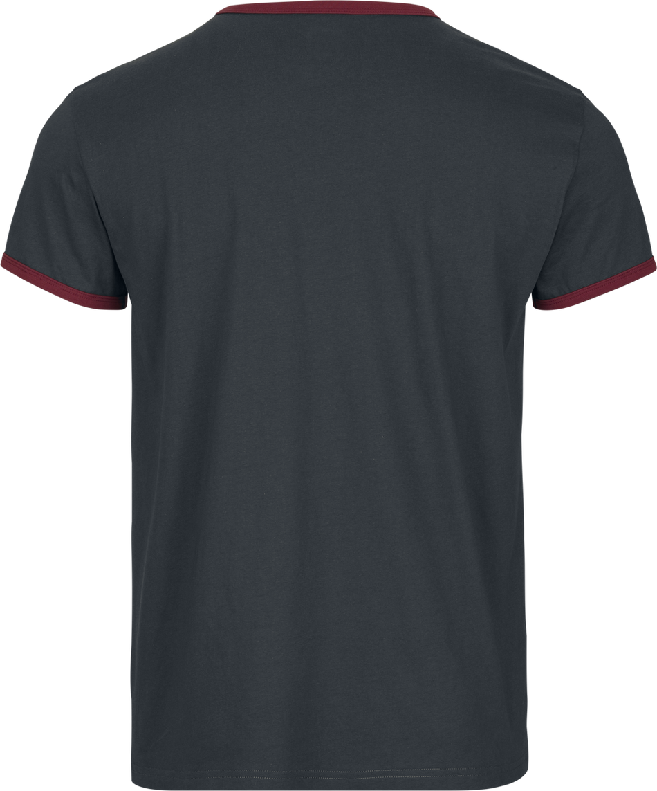 T-Shirt Manches courtes  de RED by EMP - T-Shirt Basique - M à XXL - pour Homme - gris - RED by EMP - View 2