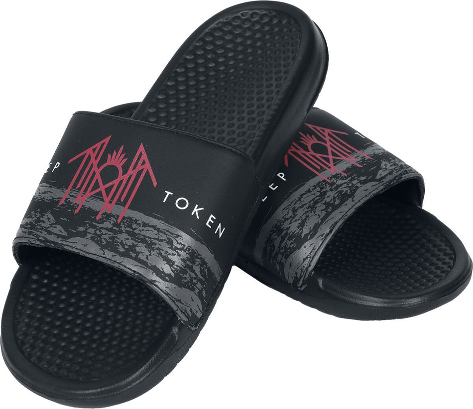 Tongs  de Sleep Token - EMP Signature Collection - EU37 à EU46 - pour Unisexe - noir - Sleep Token