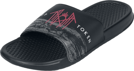 Tongs  de Sleep Token - EMP Signature Collection - EU37 à EU46 - pour Unisexe - noir - Sleep Token - View 2