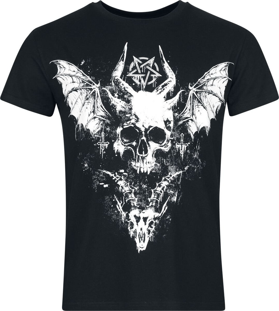 T-Shirt Manches courtes Gothic de Gothicana by EMP - M à XXL - pour Homme - noir - Gothicana by EMP