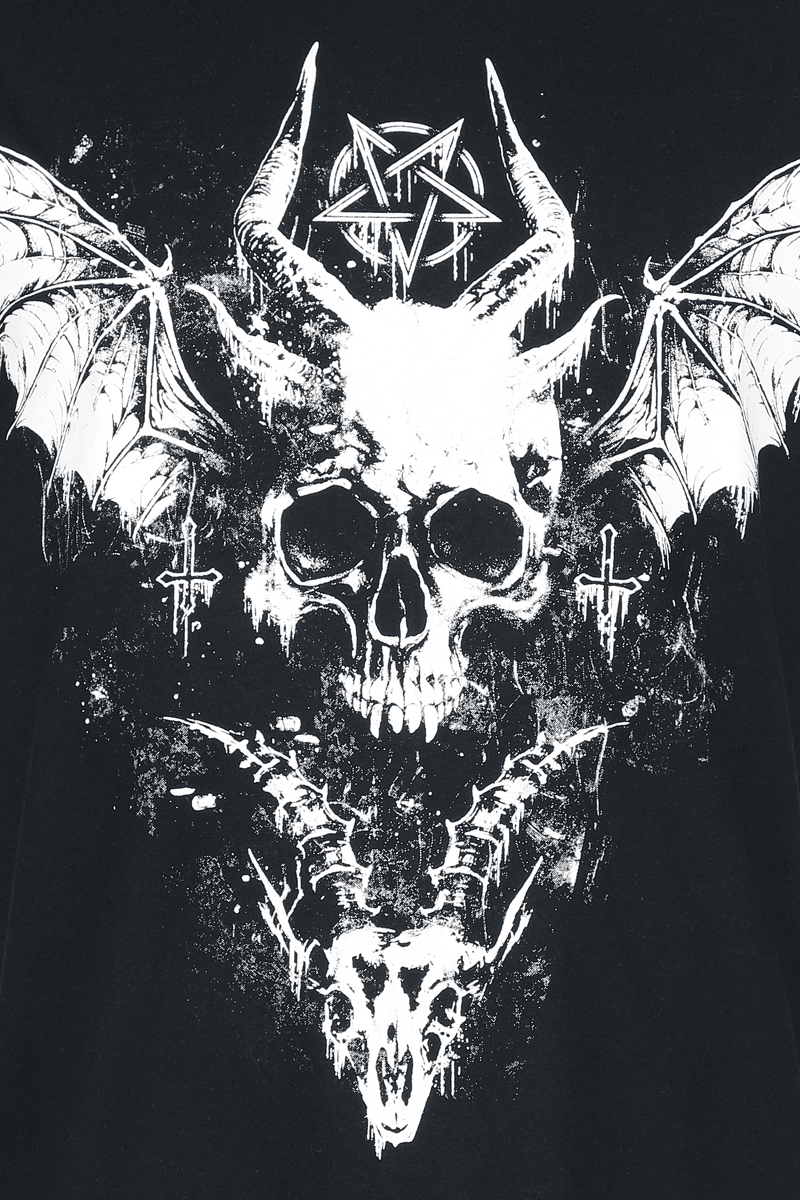T-Shirt Manches courtes Gothic de Gothicana by EMP - M à XXL - pour Homme - noir - Gothicana by EMP - View 2