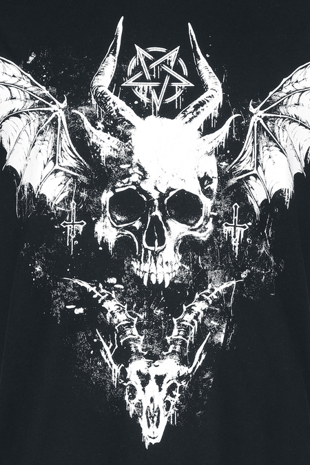 T-Shirt Manches courtes Gothic de Gothicana by EMP - M à XXL - pour Homme - noir - Gothicana by EMP - View 2