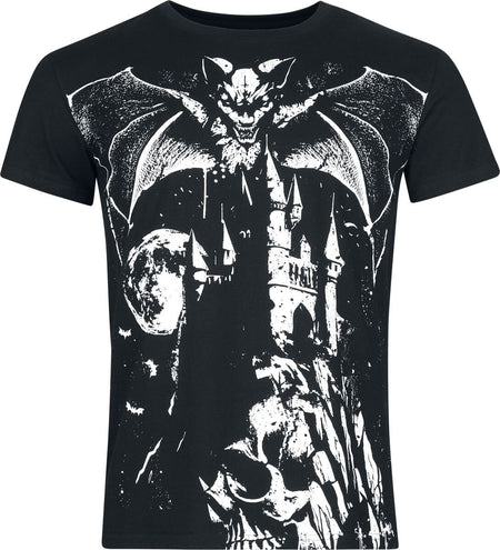 T-Shirt Manches courtes Gothic de Gothicana by EMP - M à XXL - pour Homme - noir - Gothicana by EMP