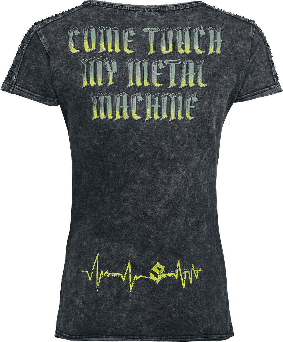 T-Shirt Manches courtes  de Sabaton - EMP Signature Collection - S à XXL - pour Femme - gris - Sabaton - View 2
