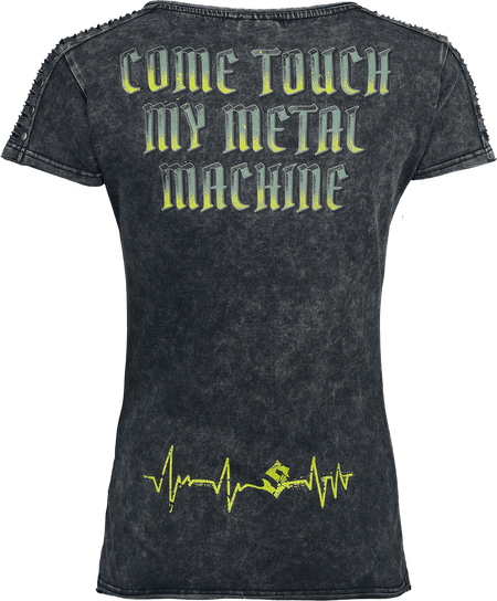 T-Shirt Manches courtes  de Sabaton - EMP Signature Collection - S à XXL - pour Femme - gris - Sabaton - View 2